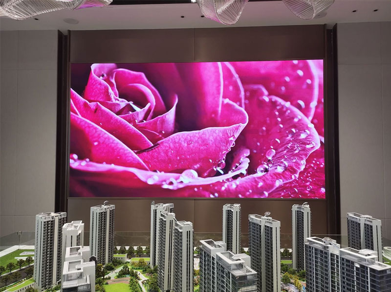 贵州张家界丝绸之路国际文化旅游产业园销售中心P2全彩LED显示屏项目